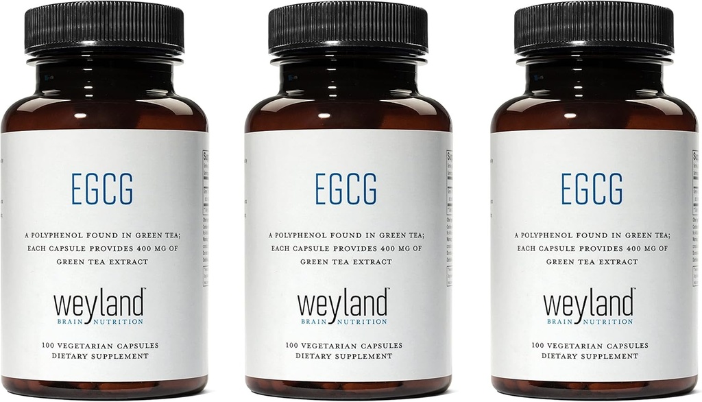 EGCG 124; Green Tea Extract 124; 400 mg - Antioksidant Supplement (Paket 3)