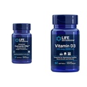 Life Extension Curcumin Elite Turmeric Ginger Extract & Vitamin D3 5000 IU Softgels - Healthy Inflammatory Immune and Bone Brain Health - 30 & 60 Count