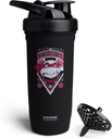 Smartshake TMNT Ninja Power Reforce Stainless Steel Protein Shaker Bottle 900 ml 124; 30 oz - Leakproof Screw-on Lid - BPA Free-Unisex