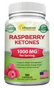 ASquared Nutrition Natural Raspberry Ketones 1000mg - 180 Capsules-Weight Looss Suppresan Max Plus Appetite Suppresan Pil, Premium Lean Health Pooder ke Boost Pure Energy & Metabolisme