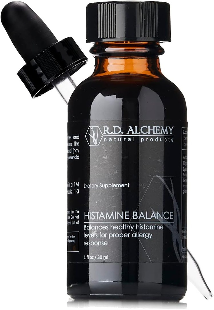RD Alchemy - 100% Natural & Organic Histamin Completion Extract to Salvation Healtial Histamine Levels for Proper Allergy Response - Eye Irritation, Runny Nose, Coughing or Consultion