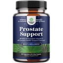 Herbal Saw Palmetto Male Supplement - PowerPygeum and Saw Palmetto Extract with Beta Sitosterol & Green Tea Suplemen untuk Dewasa untuk Pendukung Track Uriner & Frekuensi - 60 Kapsul