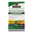 Nature 's Respon Korea Ginseng 126; Pasokan Fokus & Memori 124; Vegan, Gluten-Free, Non- GMO & Kosher Sertifikasi 124; 50
