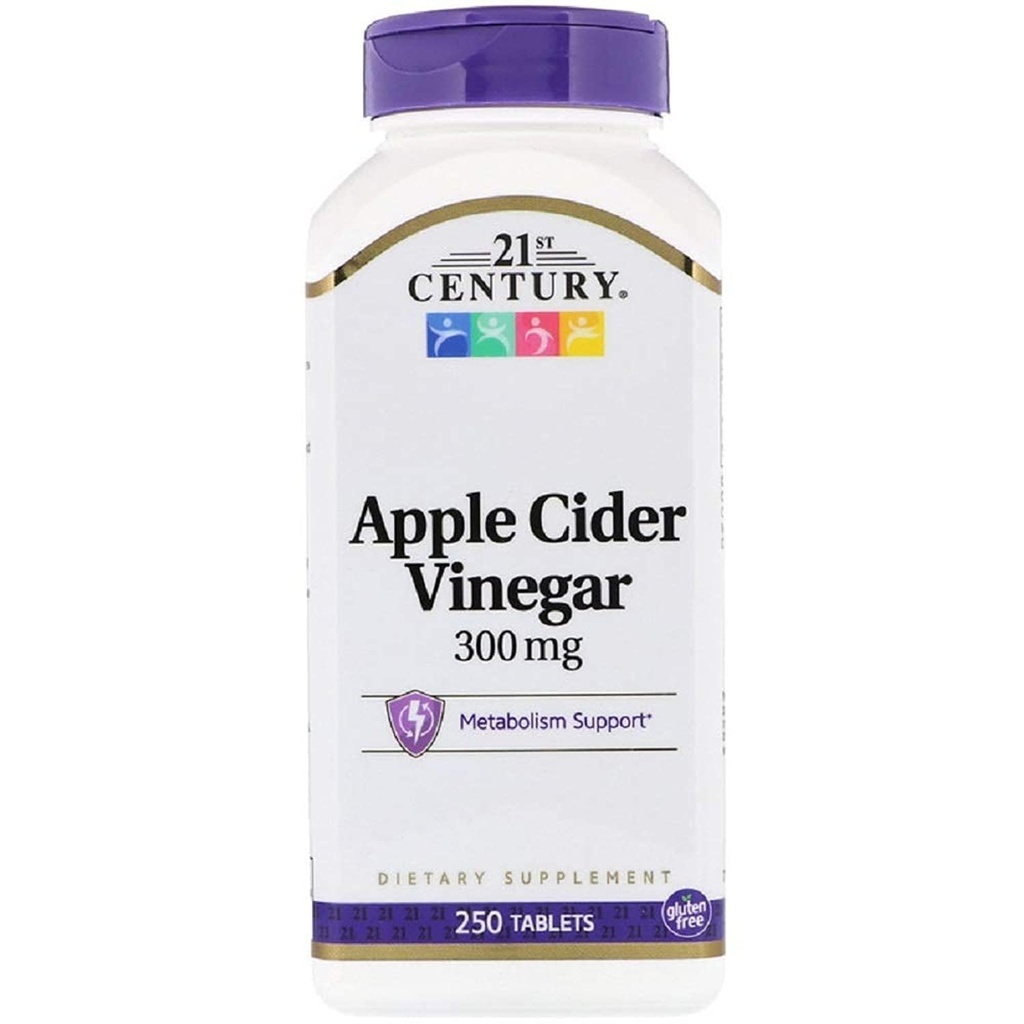 21 Century Apple Cider Vinegar, 300 mg, 250 tablet