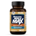 Pria Berusia Max Berbahan Nitric Oxide Booster Tambahan untuk Pria - Potensi Tinggi Ashwagandha Ekstraksi ke Boost Workents, Muscle & Performance, Mengurangi Stress, Dukung Tidur - 100 Cacah