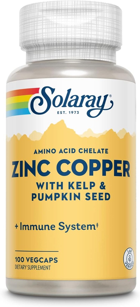 Zinc dengan Copper Solaraay 100 Veval Caps