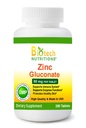 Zinc Gluconate 50 mg 250 Tablet Dibuat di USA Vegetarian / Vegan Gluconate Zinc