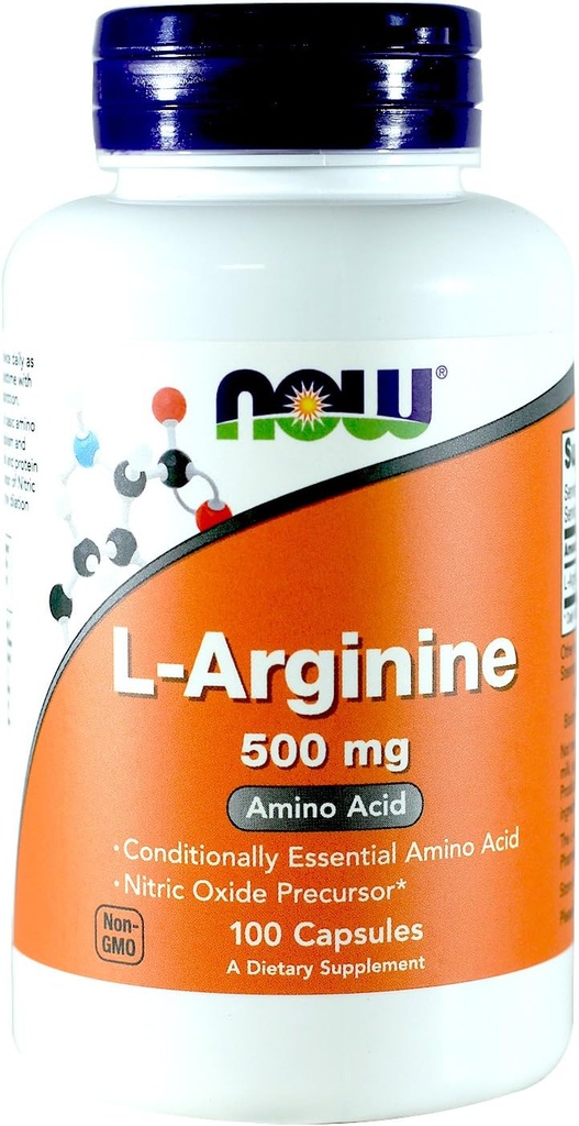 Sekarang Foods Arginine 500mg, 100 Capsules (Paket 2)