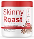 Skinny Roast - Skinny Roast Coffee Advanced Formula, Official SkinnyRoast Organic Powder, Support Healthy Lifestyle - Premium Natural Formula, 60 Servis selama 1 Bulan