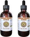 Hawaii Pharm Pygeum (Pygeum Africanum) Ekstrak cair, Taincture, Herbal Suplemen, Dibuat di AS, 2x2 f.oz