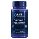 Hidup Extension Gamma E Mixed Tocpoherol & Tocotrienol - Lengkap Vitamin E Spectrum, Antioksidant Protection - Non-GMO, Gluten- Free - 60 Softgels
