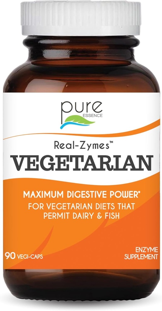 Real- Zymes ™ Vegetarian Digetical Enzymes Supplement with Progories for Better Distable