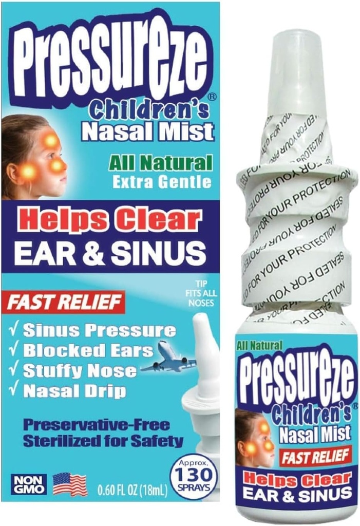 Menekan Semua Pengawetan Alam - Free Sterile Nasal Spray untuk Anak-Anak