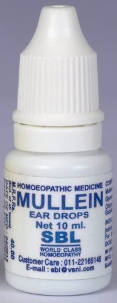 Omron Mullein Ear Drops Ear Infeksi Earache