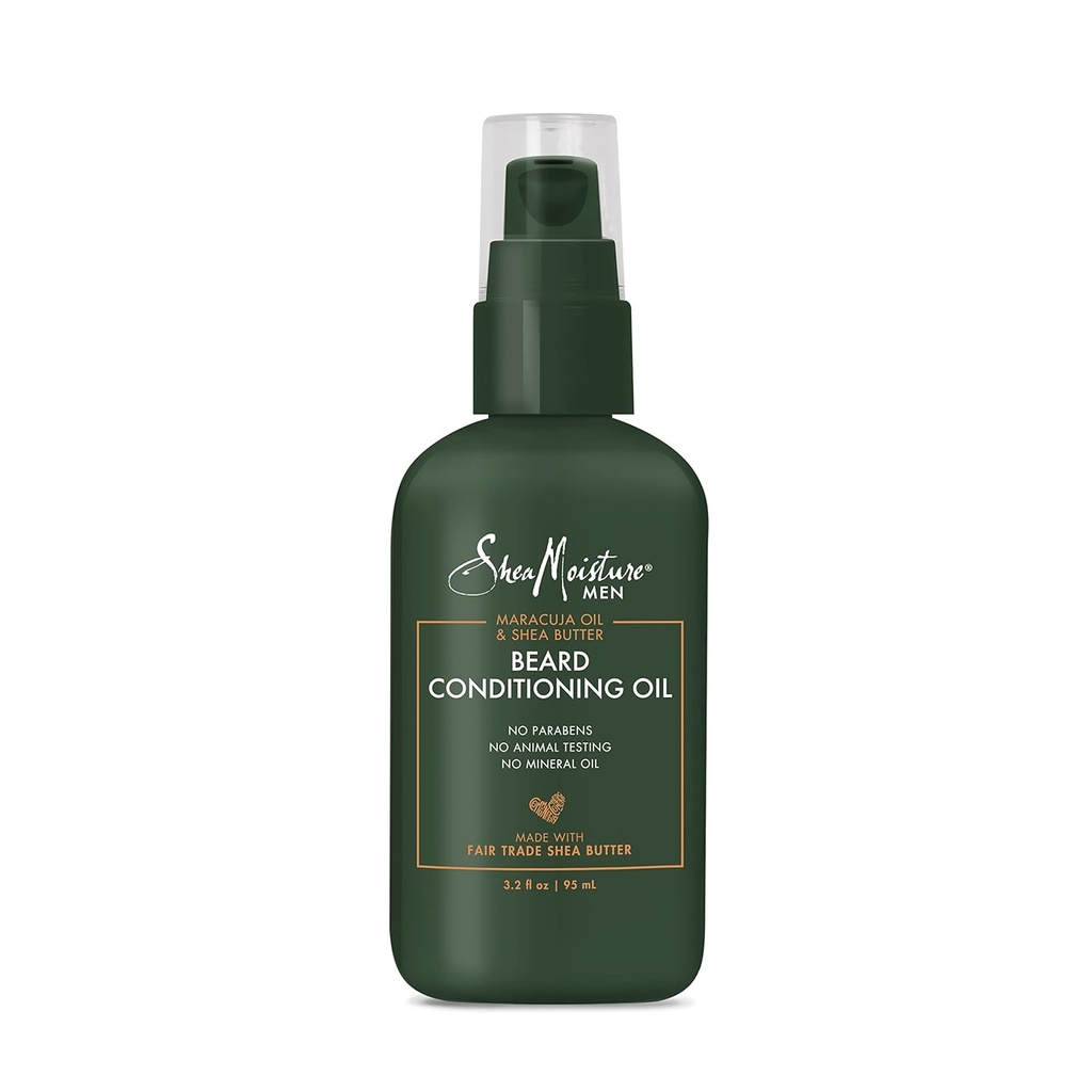 SheaMoizard Conditioning Oil for a Full Beard Maracuja Oil and Shea Butter to Moisturize and Sgently 3.2 oz