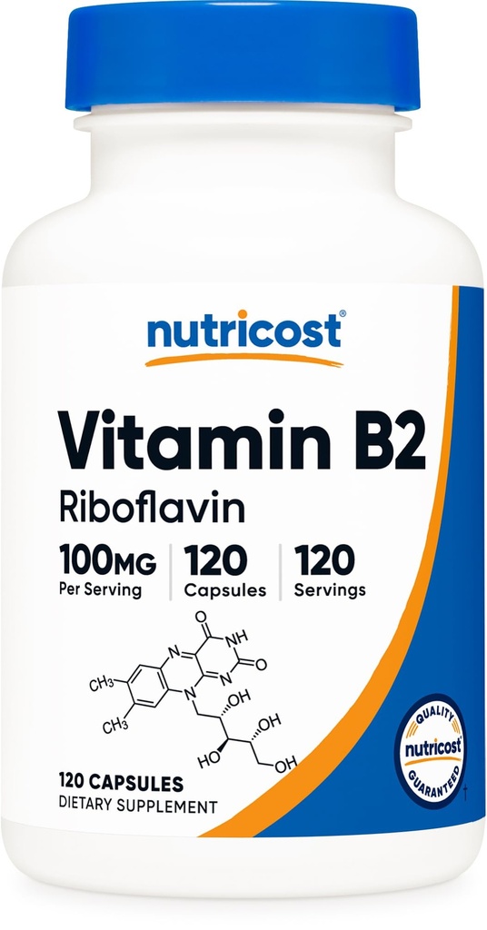 100mg, 120 Kapsul - Gluten Bebas dan Non-GMO