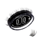 Lashify Drama 10mm Gossamer Extensions Refill, Black, Easy DIY False Lashes for a Natural Look