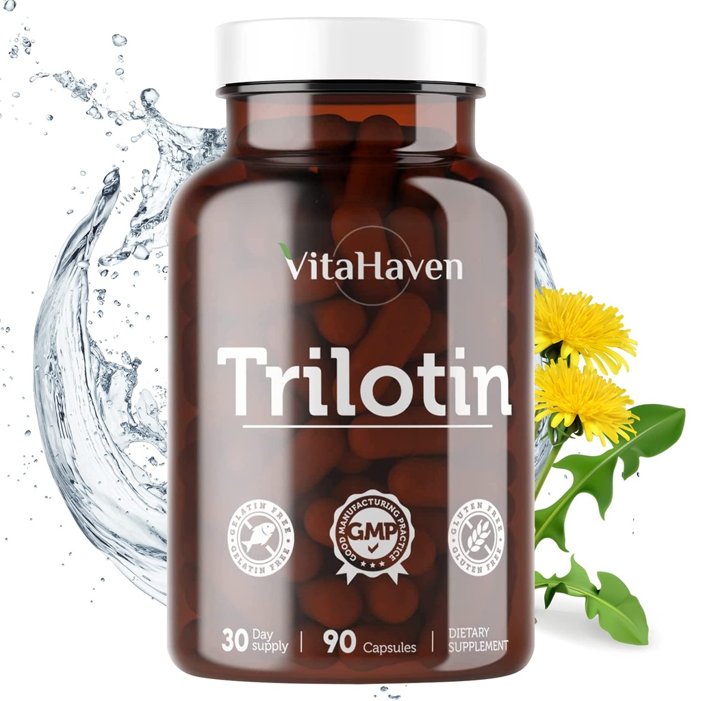 Trilotin: Swlets Feet and Ankles Treatment for Women and Men with Edema of The Lower Leg - Reduce Swelling in Feet and Ankles from Water Retention - Termasuk: Dandelion Root, Parsley Leaf & More