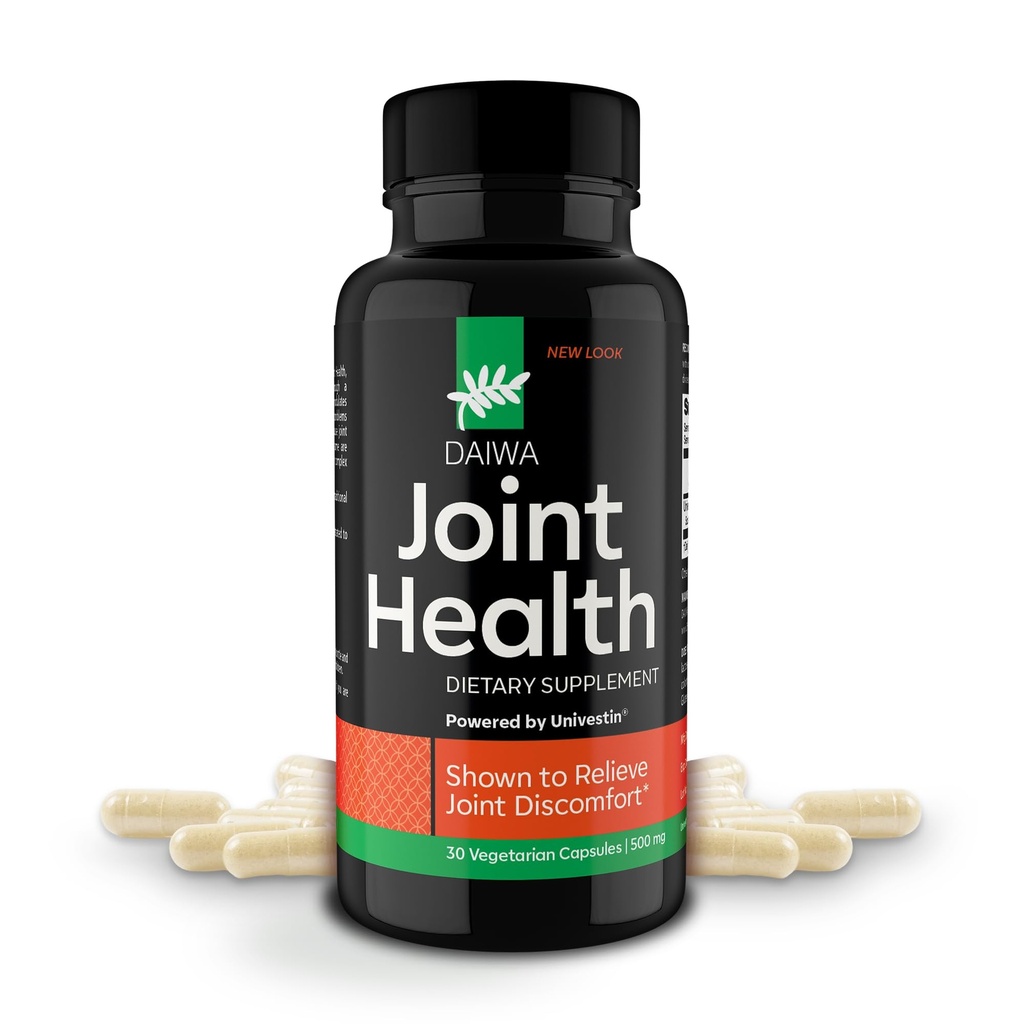 Daiwa Gabungan Kesehatan - Tendon dan Ligament Suplemen dengan Tengkorak Cina dan Acacia Catechu - Tanaman Tradisional - berbasis Formula untuk Gaya Hidup Aktif - Bukan-GMO, 30 Vegetarian Capsules