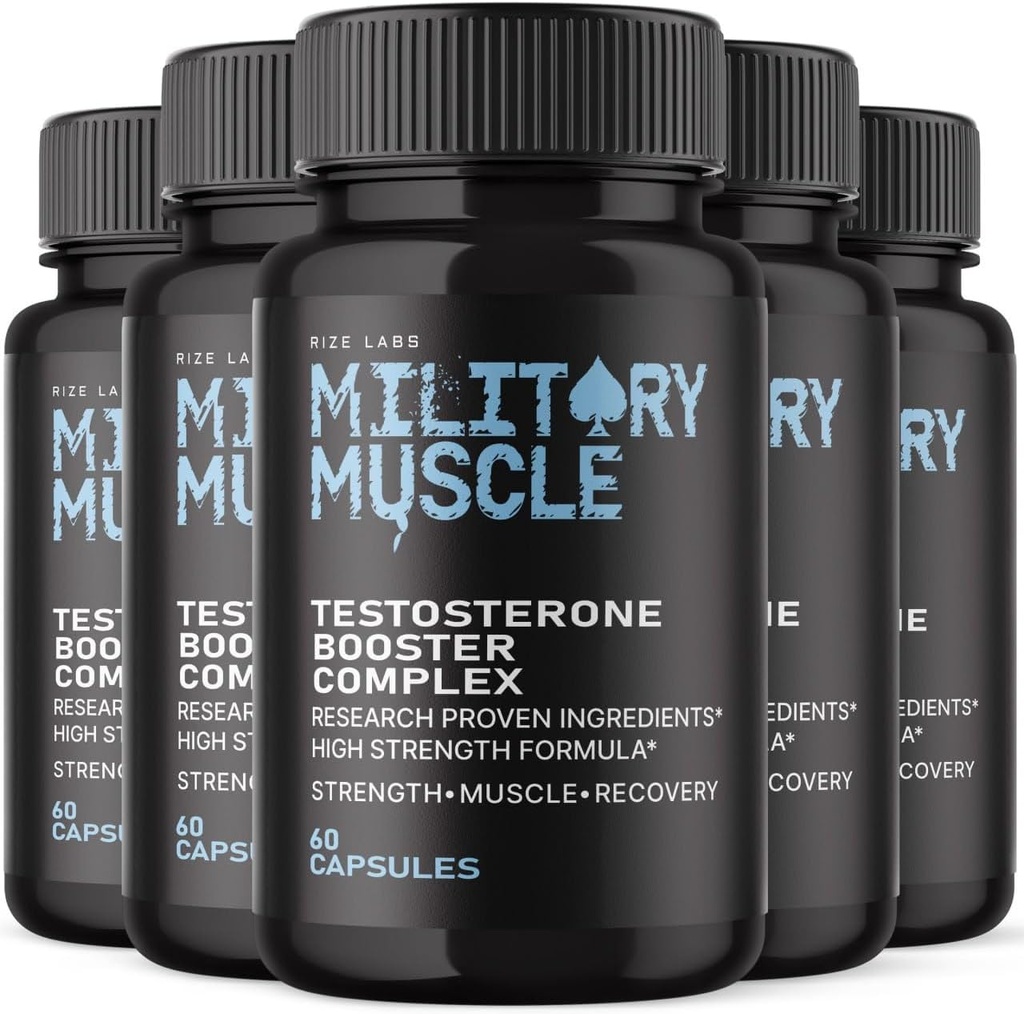 Rize laboratorium Pria Militer otot, Semua Natural Dietary Suplemen untuk Improviance Performance Impsules, Kapsul Stamina dan Energi