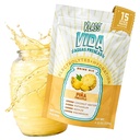 Electrolite Drink Mix - Pineapple Agua Fresca Flavor 124; Sugar- Free Hidration Powder dengan Coconut Water & Minconut 124; 15 Single - Serve Stick Packs, Low Calorie, Natural Flavor
