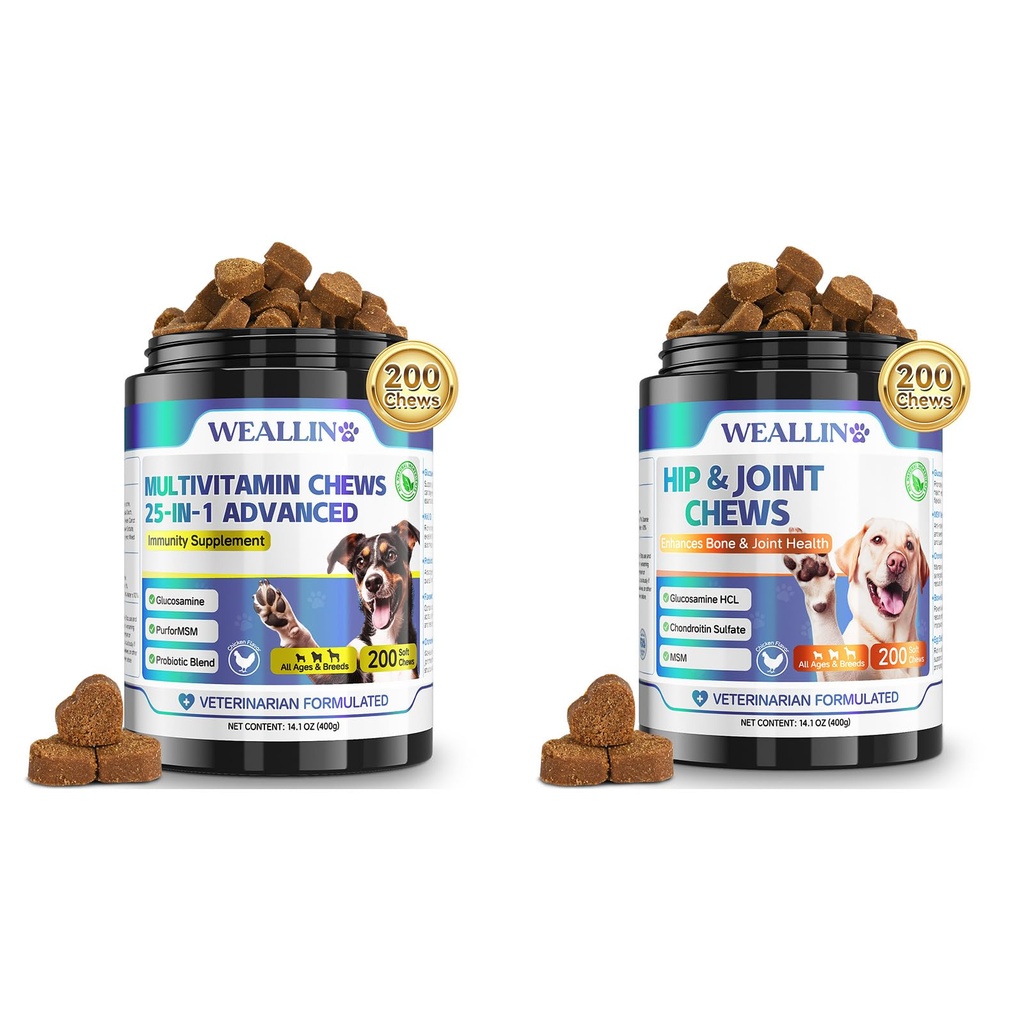 Vitamin Anjing & Tambahan Bersama untuk Anjing