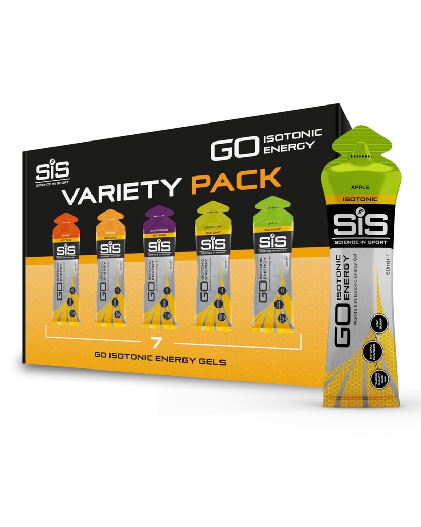 Sains di Sport 60 ml Energi Gel Variety - Paket 7