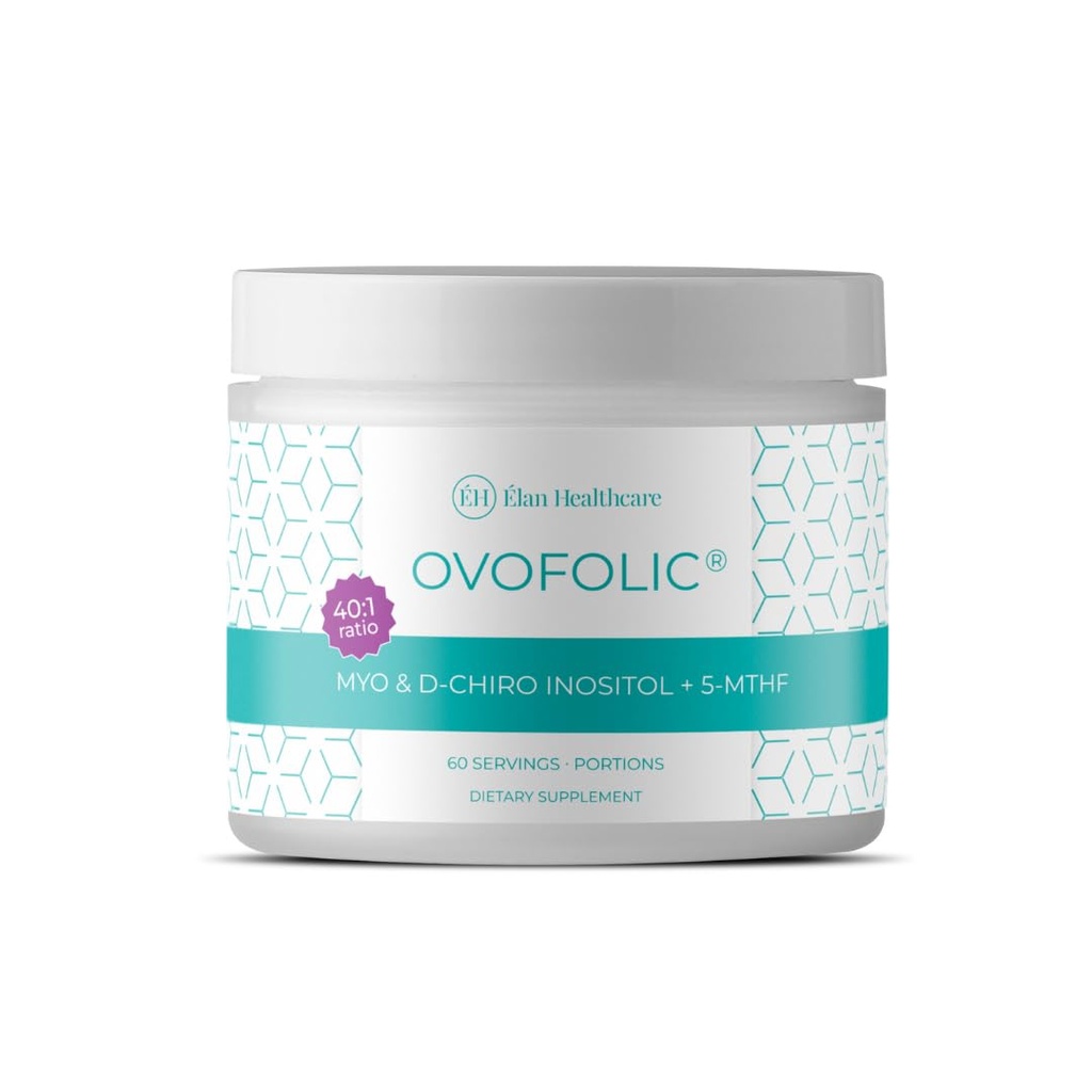 PCOS Suplemen untuk Perempuan - Boost Fertilitas, Hormonal Saldo, dan PCOS Dukungan - Myo- Inositol, D-Chiro Inositol, Aktif Mengalir - Suplemen PCOS Tinggi (60 Pelayan, 129g Jar)