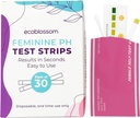 Ecoblossom Vaginal pH Test Strips for Women - Check pH Saldo - Monitor Bachheric Vaginosis BV Treatment - Mencegah Yeast Infeksi UTI - Hasil Accurate Fast, Individual Searled Pouch (30 Count)