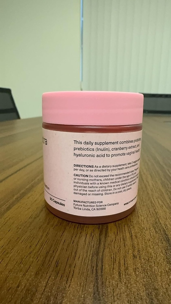 Formulasi Vaginal Wellness - 15 Milyar CFU, 10 Strains for Vaginal Health, Yeast Saldo, PH Dukung, dengan Pregren, Cranberry, & Hialuronic Acid