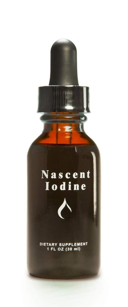 Optiromedica Nascent Iodin Liquid Tincture Drops untuk Dukungan dan Detoksifikasi The Thyroid (1 ons)