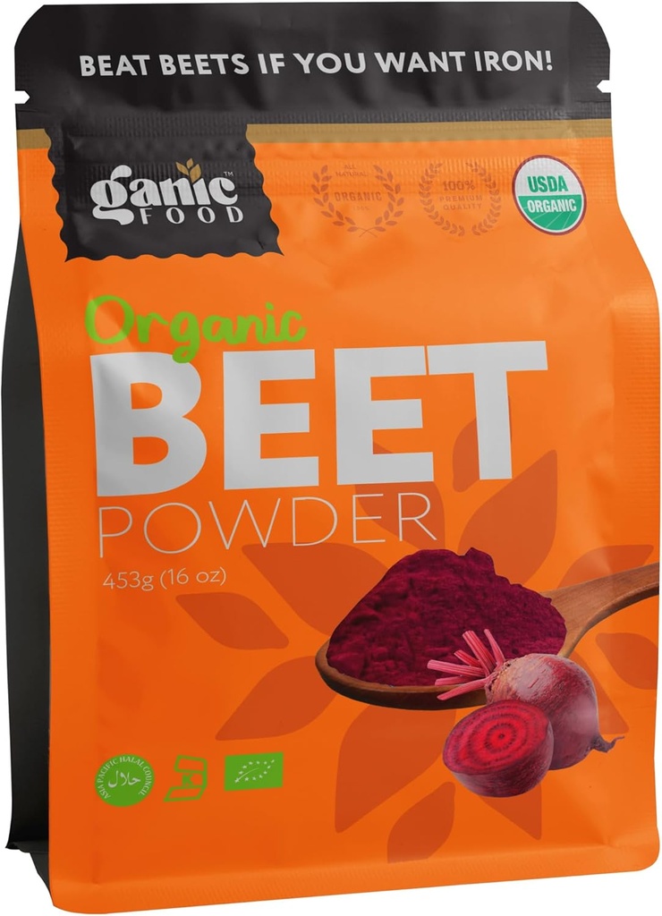 Bubuk Root Organik, 16 Ounces