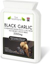 Suplemen Kulit Hitam Bebas Gluten- Bebas Odorless - Potensi Tinggi Terkonsentrasi dari Bulb Bawang Baru - Biara Vegetarian & Vegan - Dibuat di Inggris (1 Botol)