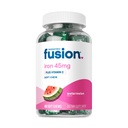 Filimen Besi Bariatrik untuk Perempuan Anemia 124; Besi Chewable dengan Vitamin C 124; Semangka Flavored Soft Chew 124; Lembut pada Femarate Ferrous untuk Perempuan dan Pria 124; Gluten Bebas 124; 60 Count