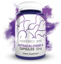 Nootropics Depot Astragaloside IV Capsules 126; 50mg 124; Astragalus membranaceus 124; 30 Count 124; Neuroprotective, Imune Support, Lengthens Telemeres