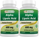 Acid Alpha Lipoic (ALA) - 600 mg (120 Cacah (Paket 2))