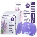 Steam Eye Mask, 10 Packs Heated Eye Mask, Self Haating SPA Warm Compress for Eyes Sleep Mask, Soothing Moist Heat Eye Masks, Travel Essensial & Relaxation Gifts (Lavender Scent)