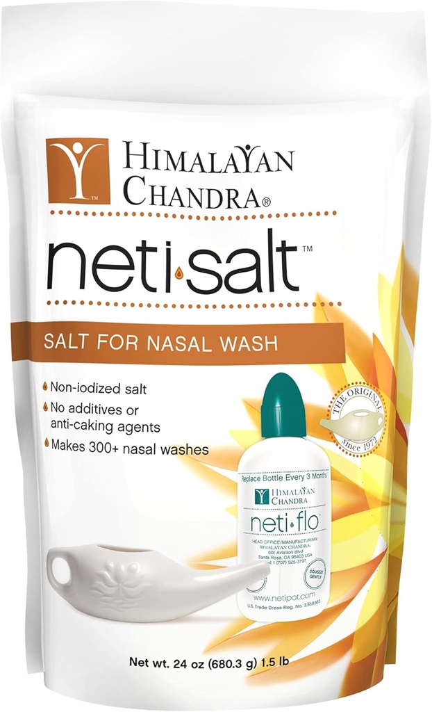 Himalaya Institute Neti Pot Salt Bag - 1.5 lbs - Paket 2
