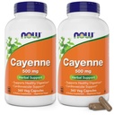 Cayenne (Capsicum annuum) 500 mg, 360 Veg Capsules (Paket 2)