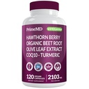 26-1 Tambahan Nitric Oxide - Dukungan Heart & Circulation dengan CoQ10, Turmeric, Root Beet Organik, Hawthorn Berry & Garlic - 2103mg per Serving (120ct)