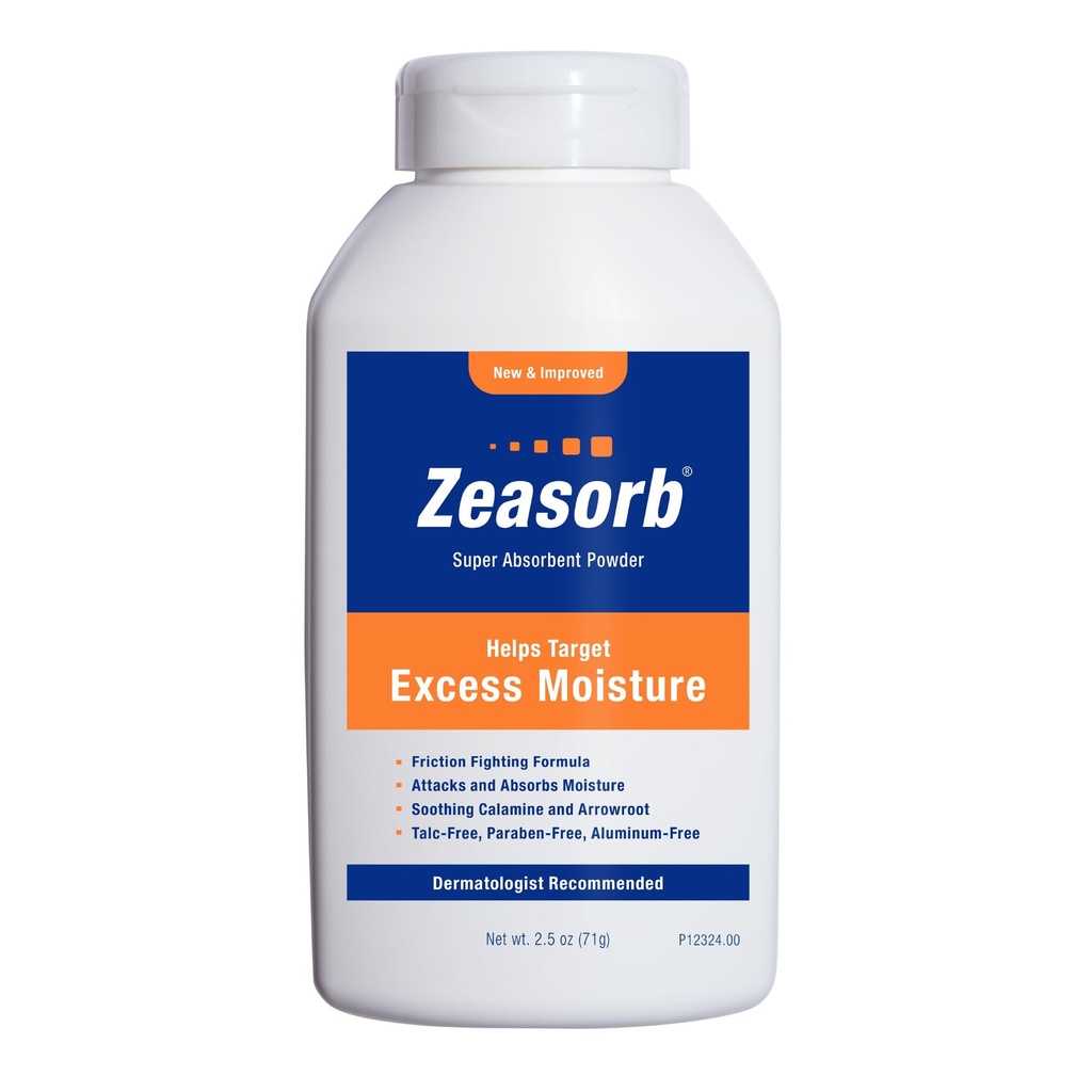Prevention Orasorb, Super Absorbent Exicest Powder to Prevent Chafing & Itching, 2.5 Oz