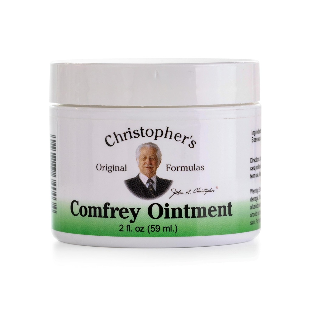 Christopher 's Original Formulas Comfrey Ounce, 2 Ounce - Herbal Ocalypse with Organic Comfrey Leaf in a Natural Beeswax and Olive Oil Base