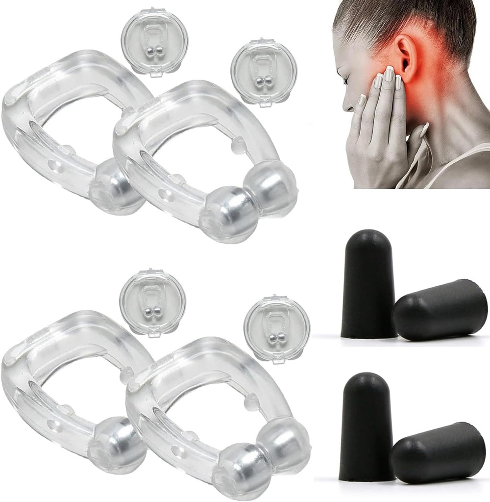 Acupeace Tinnitus Relief Device, Acupeace AntiTinnitus Relief Ear, Device for Stop Ear Ringing, Tinnitus Relief for Ringing Ears-2pair