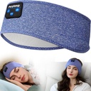 Ponsel Tidur Perytong, Headband Bluetooth Olahraga dengan Ultra- Thin HD Speakers Sempurna untuk Sleep, Workout, Jogging, Yoga, Insomnia, Perjalanan Udara, Meditation