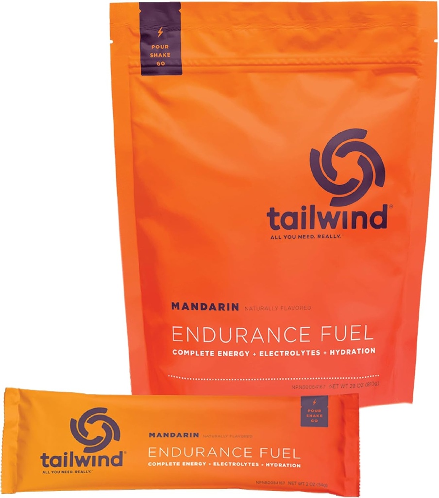 Tailwind Nutrition Grab- and Go Endurance Fuel Bundle with Endurance Fuel Towder, Hidration Drink Mix Pack for Athletes