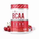 Complete Nutrition Series BCAA Advanced Acid Complex, Wild Cherry, Support Muscle Recovery, Hydration & Growth, 5g BCAA, 3g Glutamine, 13 oz Tub (30 Pelayan)