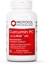 PROTOCOL UNTUK HIDUP BALANCE Curcumin PC - dengan Phoshatithylcholine untuk Absorpsi - Gabungan Mobility & Imune Dukungan - Turmeric Suppplemen - Non-GMO & Haag - 60 Veg Capsules