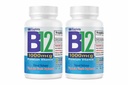 Nutrisalud Products Vitamin B12 de alta potencia, 10000mcg, Set de 2 frascos con 100 tabletas c / u. Combate Anemia, uniga, aumenta la energia, revitaliza el sistima nervioso.