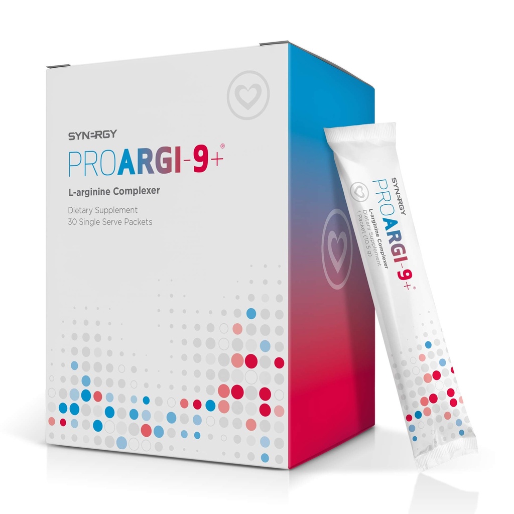 Synergy ProArgi-9 plus L- Arginine Complexer Dieter Suplemen - Campuran Berry - 30 Paket