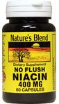 Nature 's Blend Niacin No Flush 400 mg 60 Capsules